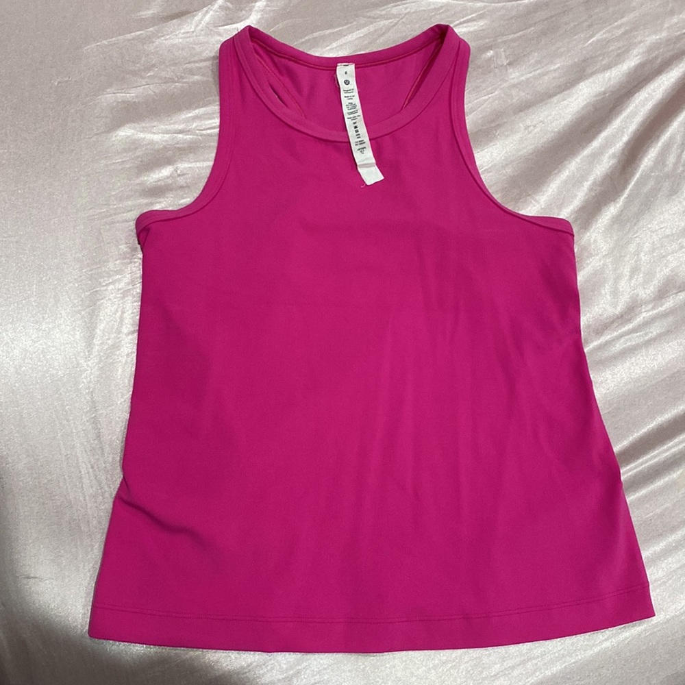 - Lululemon Align waist length racer back tank in Pink